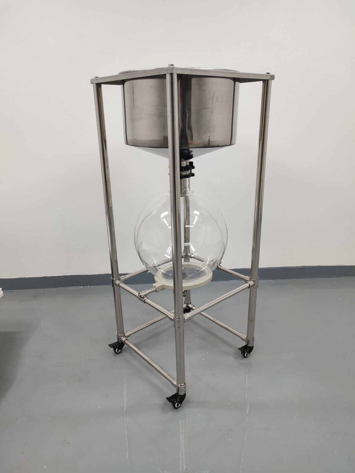 Vacuum Suction Filter Device 50L StainlessSteel Vacuum Buchner Funnel Filtration