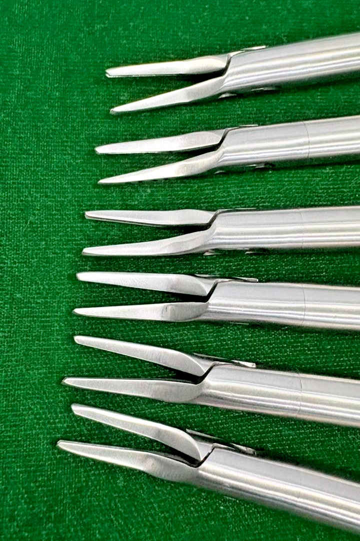 6pc Laparoscopic Clip Applicator LT300/ LT400 Single Action 10mmx330mm Reusable