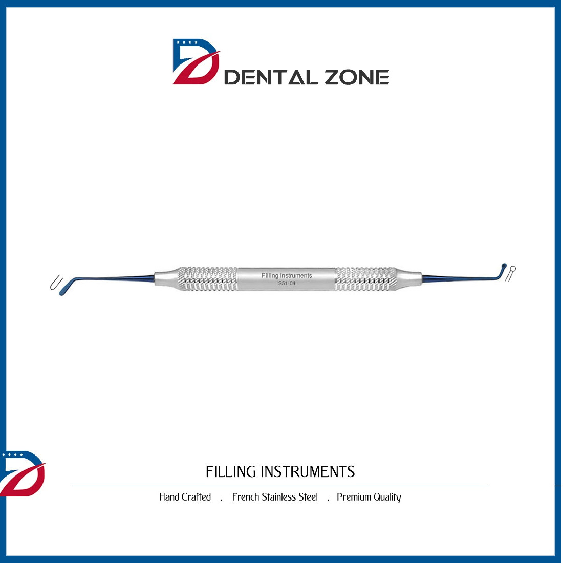 FILLING PLASTIC INSTRUMENTS DENTAL TOOLS TITANIUM COATING NEW