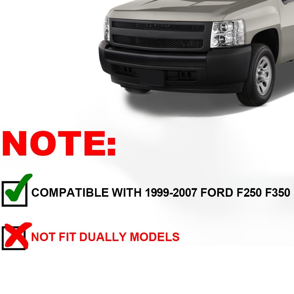 1999-07 Ford F250 F350 F450 SD Textured Factory Style Fender Flares Non-Dually