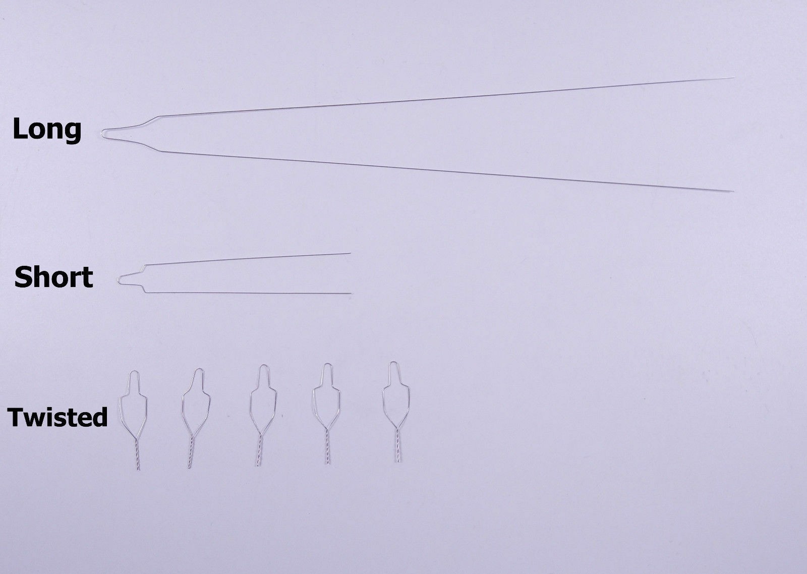 Dental Orthodontic Preformed Ligature Wire Stainless Steel Long Short Twisted