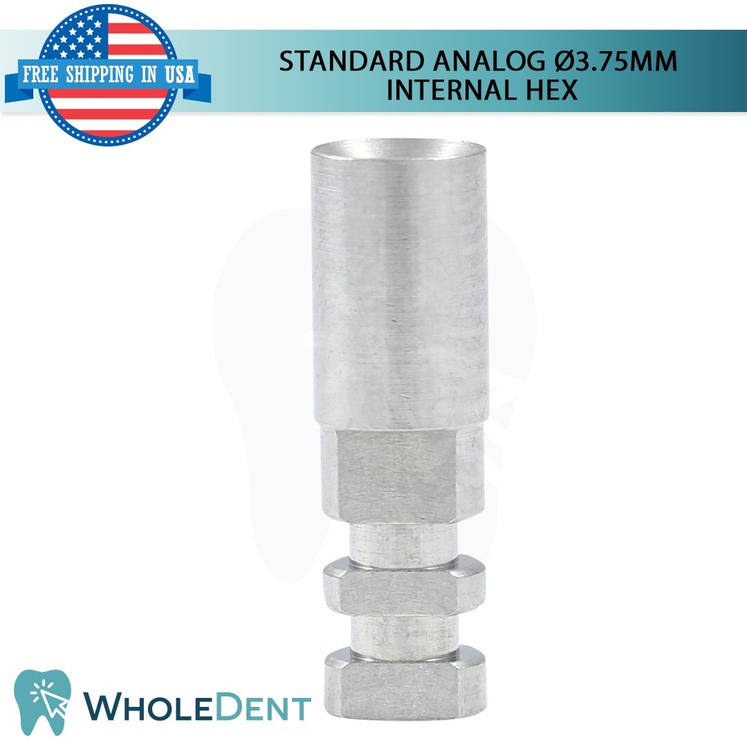 10x Dental Spiral Int Hex 2.42mm Titanium Sterile Anodized Full Set