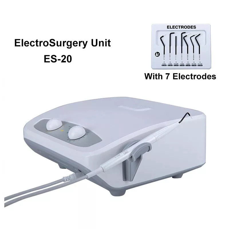 Electrosurge Dental Vet Cutting Unit with 7 Electrodes