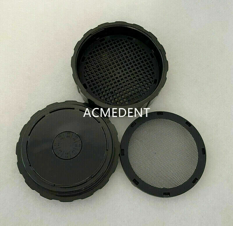 1-10pcs Dental Veneer Rinse Crown Porcelain Veneers Round Box Sterilize Etch