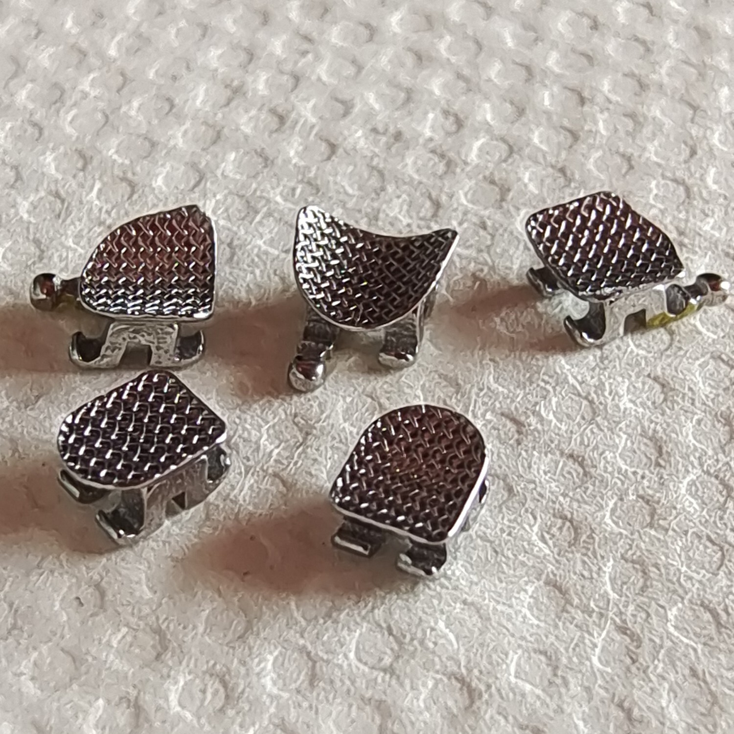 10Packs Dental Orthodontics Bracket Braces Standard MBT.022 Hooks 345 CE