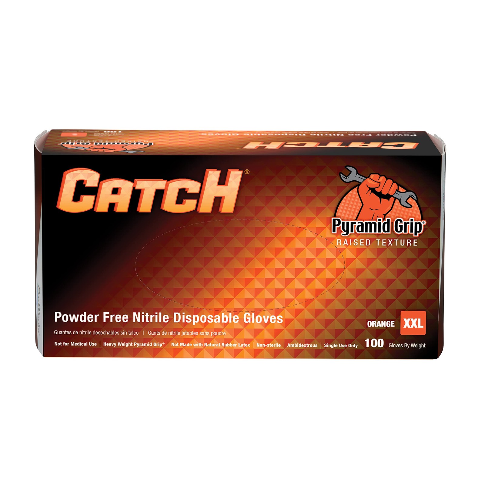 Adenna ProWorks CATCH Disposable Nitrile Gloves – 9 Mil, Heavy Duty Work Rubb…