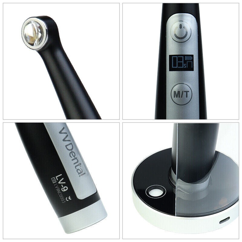 Dental Curing light 1 Second Cure 3200mw/cm² 6 Modes LED Resin Cure Lamp