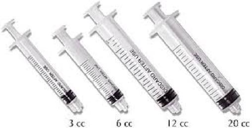 PLASDENT LUER LOCK DISPOSABLE IRRIGATION SYRINGES 3CC 100/BX