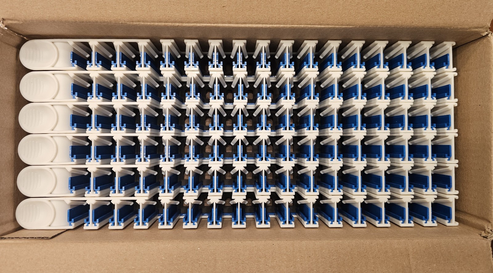 Tecan Tube Carriers 13mm blue inserts 16 Positions Tecan part No. 10613002 (6)