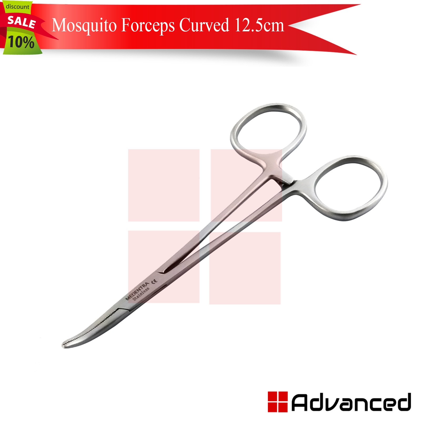 Surgical Basic Suture Kit Mayo Hegar Needle Holder Mosquito Forceps Scalpel Tray