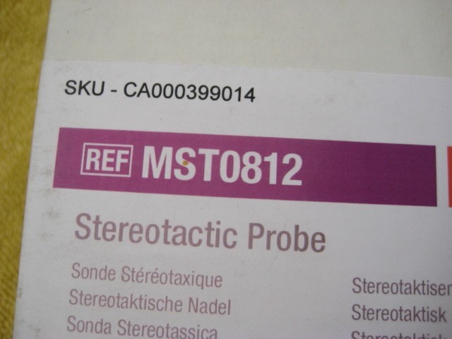 Mammotome Revolve Stereotactic Probe #MST0812 8G exp 05-10-2025 lot 10
