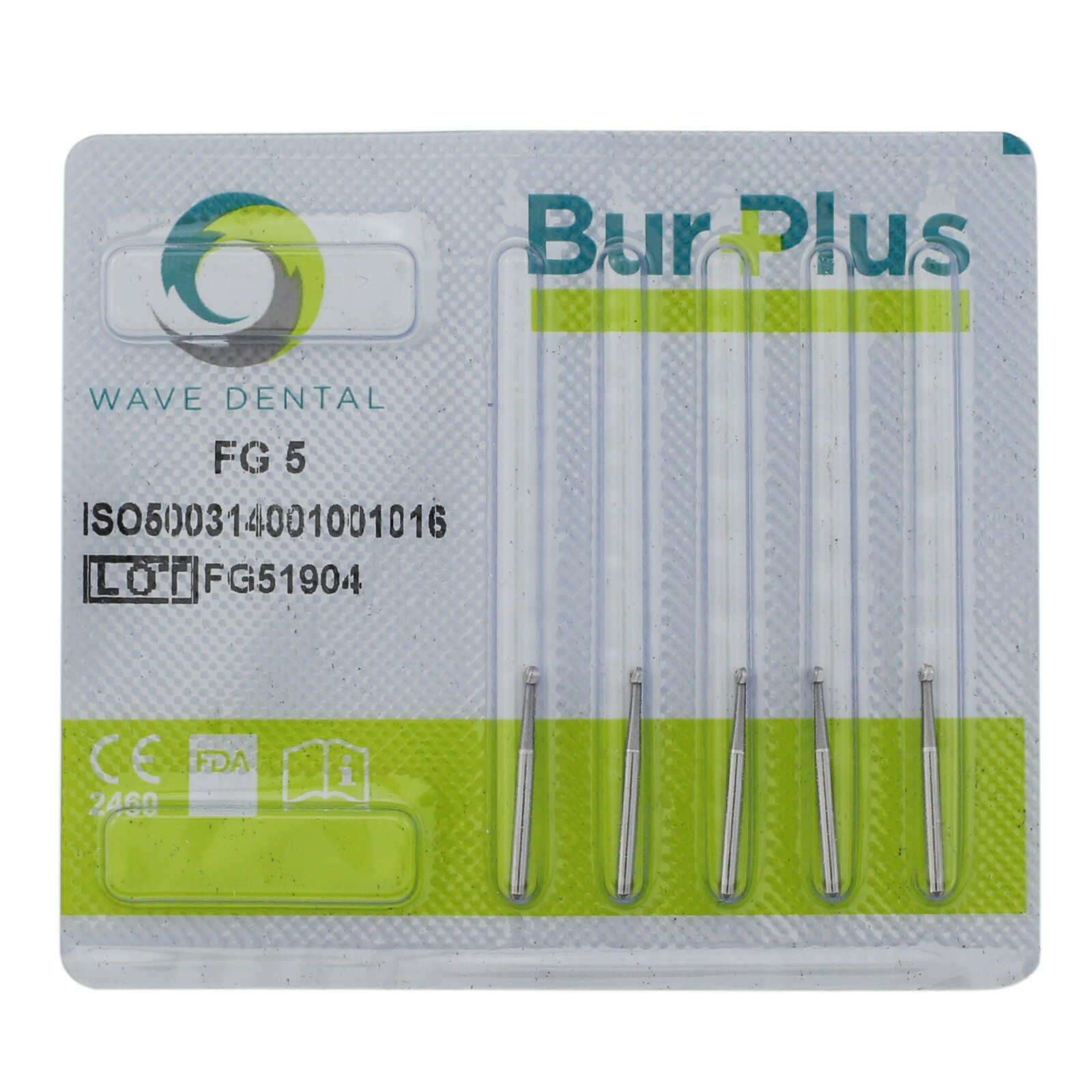 Wave Dental Round Carbide Bur FG 1/4 1/2 2 3 4 5 6 7 8 Friction Grip Drill Bits