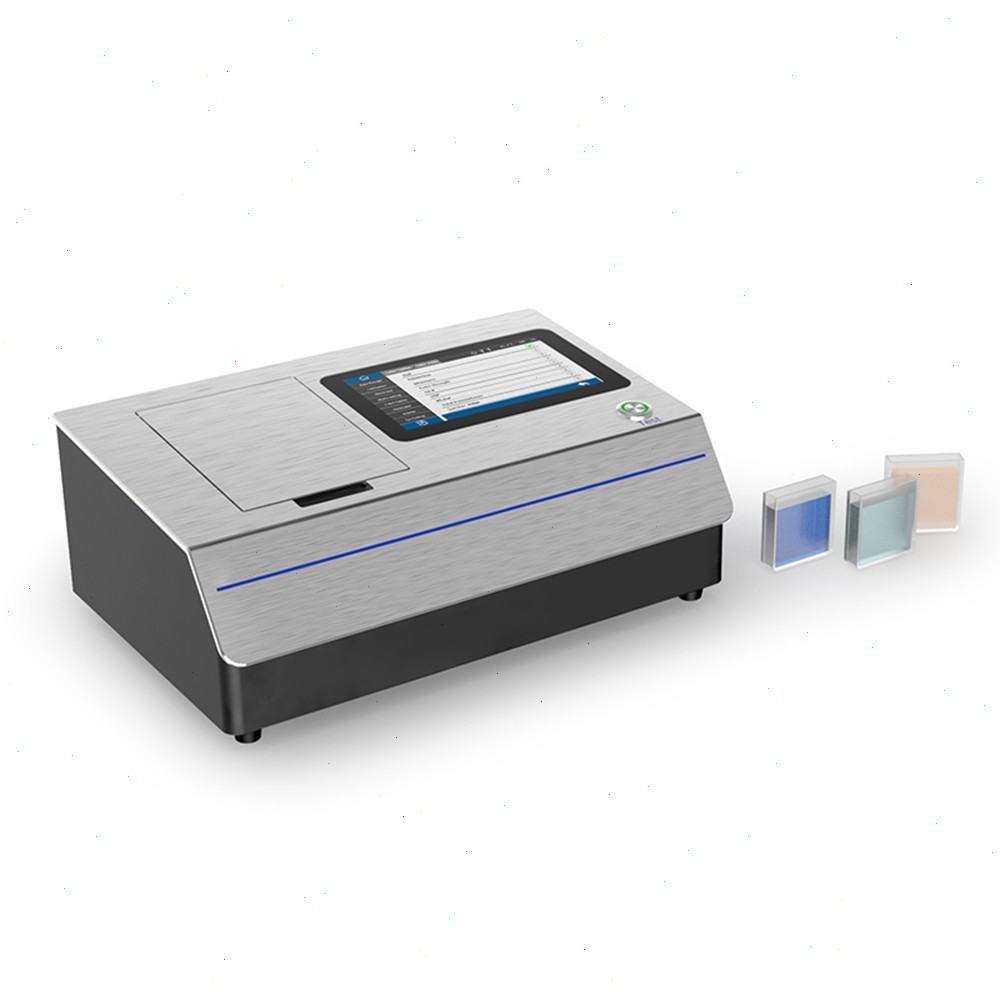 Liquid Colorimeter with Inter-instrument Error ΔE*ab within 0.25 Data Storage