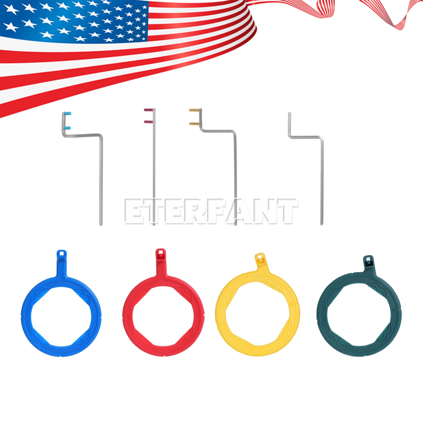 5XDental X-Ray XCP-DS Fit Anterior/Bite wing/Posterior ring for Film/Plates US