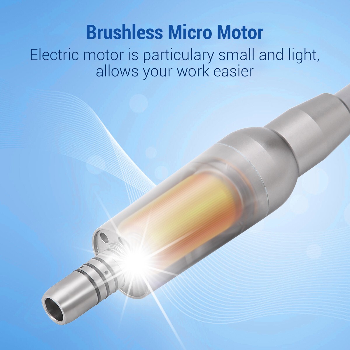 Dental Electric LED Brushless Micro Motor/1:1/1:5 /1:4.2 Increasing Handpiece