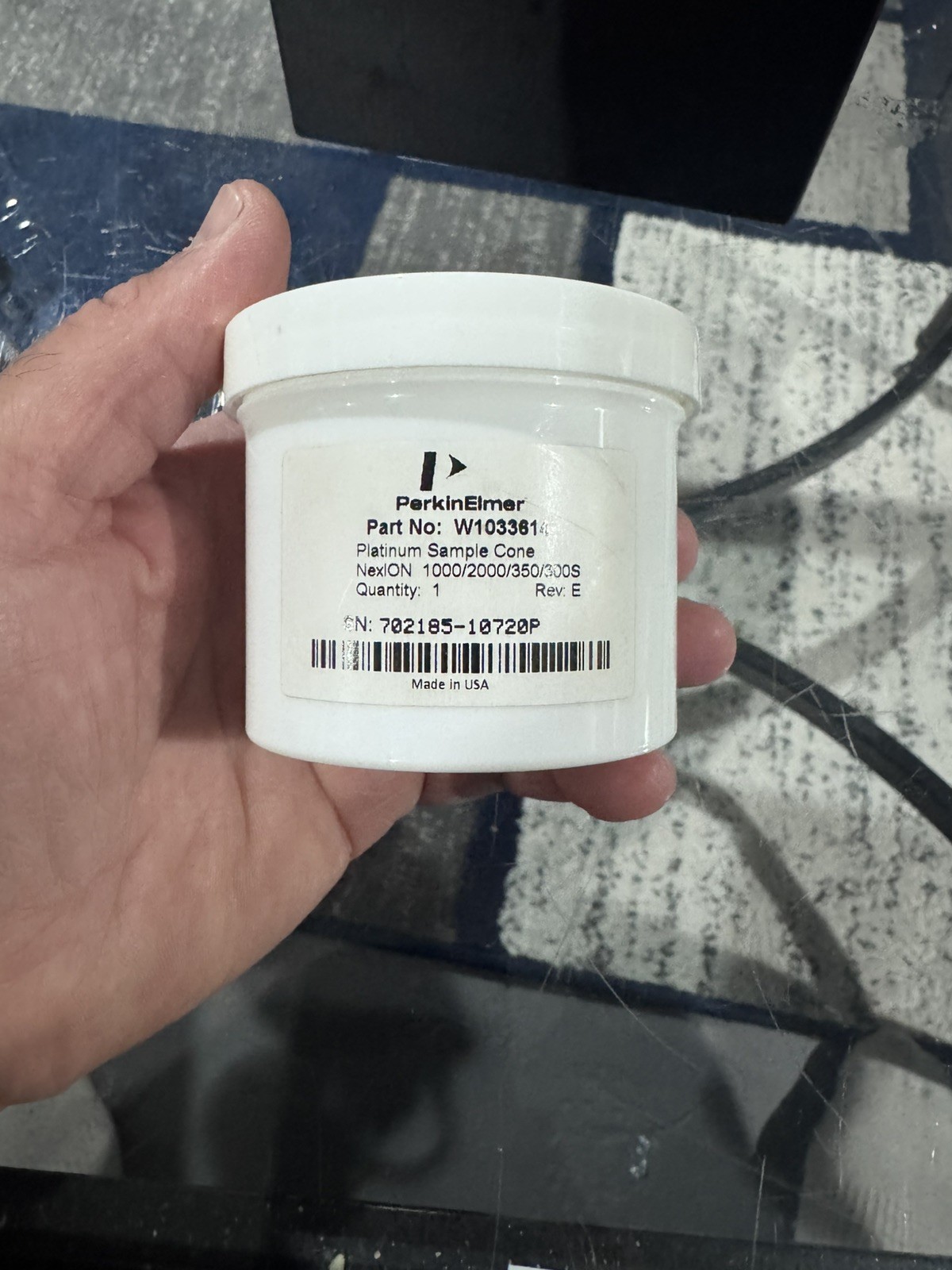 BRAND NEW Perkin Elmer Platinum Sample Cone W1033614