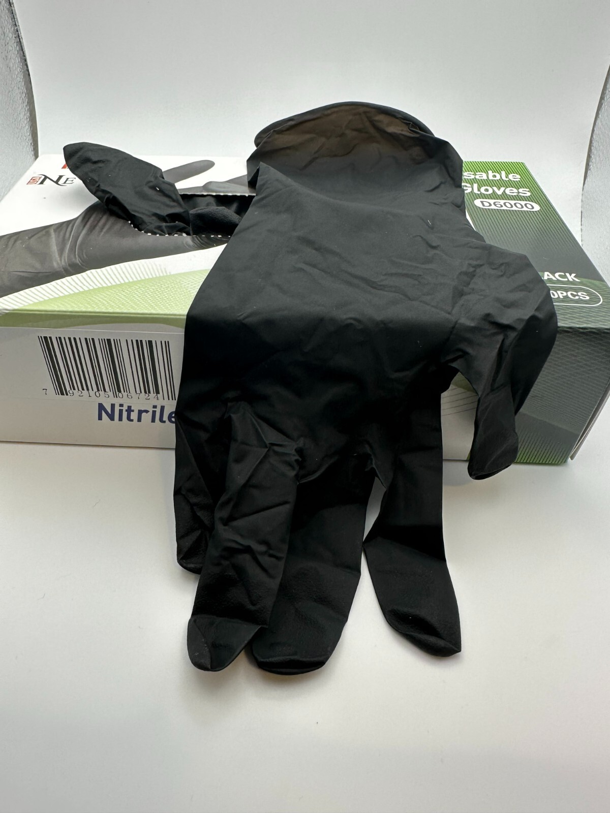 NeVi USA Premium Black Nitrile Disposable Gloves, 4 Mil, Box of 10pack 1000pcs