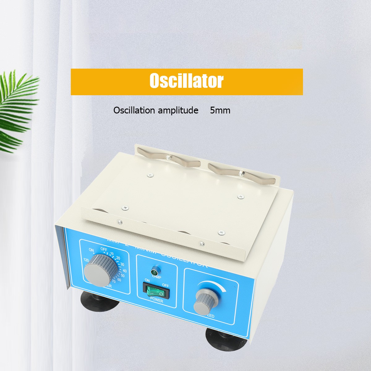 Digital Oscillator Rotator Shaker Lab Micro Plate Shaker with Timer 0-120MIN