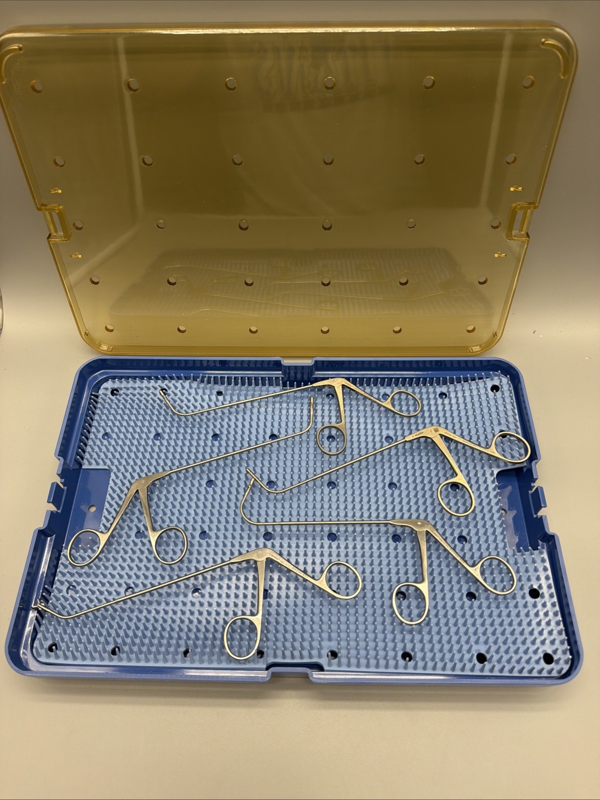 V. Mueller ENT Giraffe Forceps Set with New Sterilization Tray