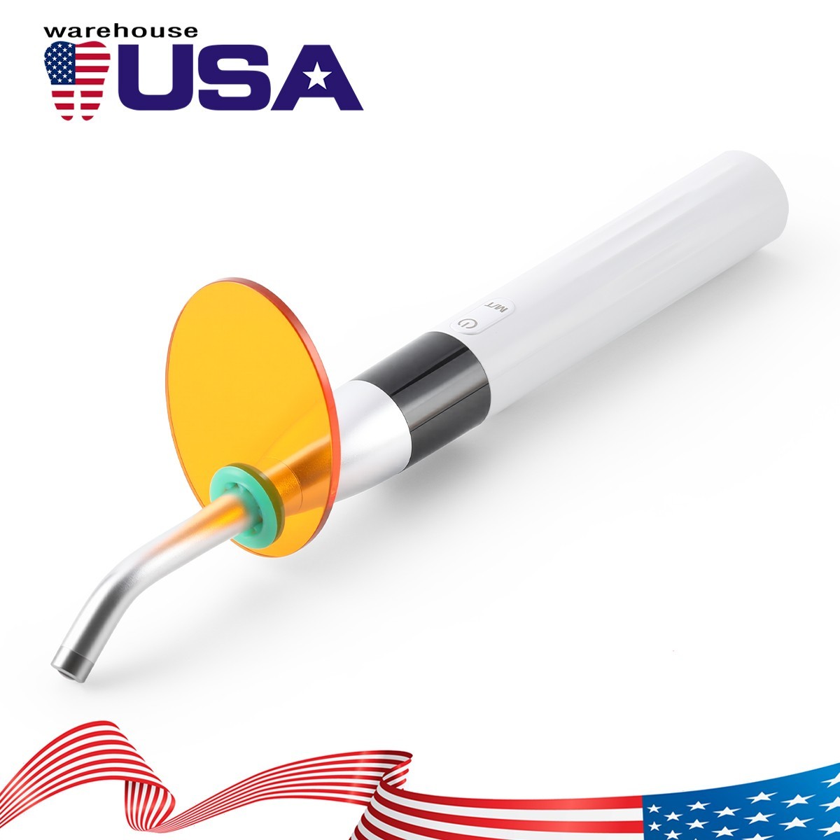 Dental Orthodontic Resin Dentistry LED Curing Light Lamp Wide Spectrum 1S Cure