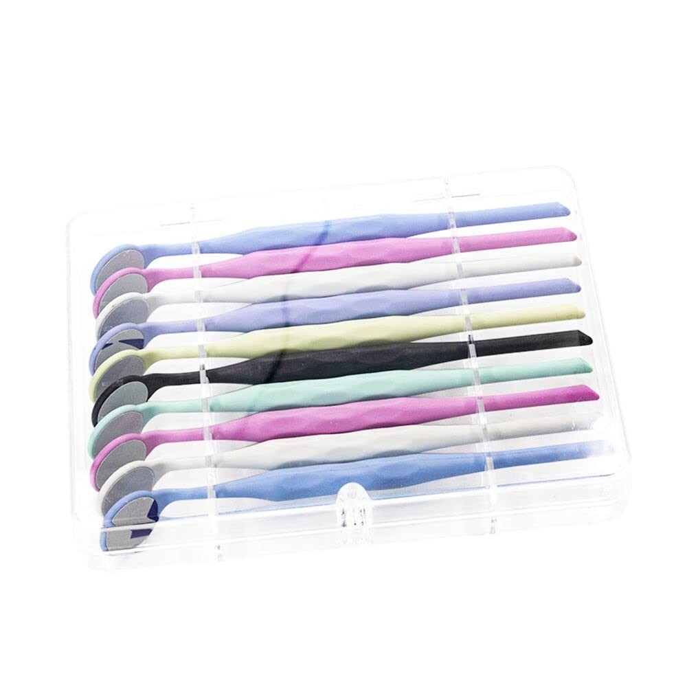 Mouth Mirror | Double Sided | Pack of 10 | Corrosion Resistant | Autoclavable