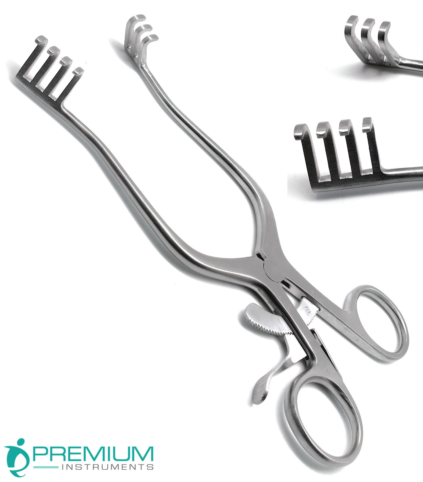 Weitlaner Retractor 7″ Blunt 3×4 Prong Surgical Veterinary Premium Instruments