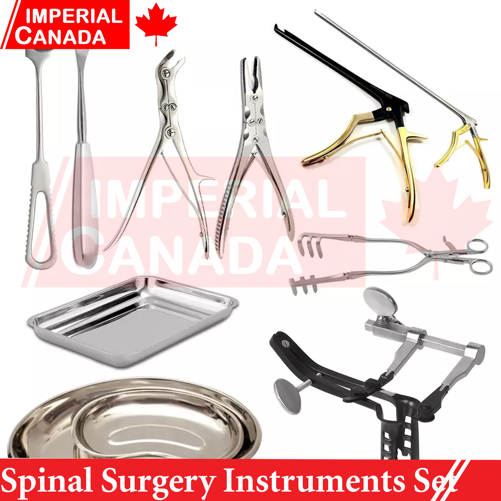 Spinal Surgery Instruments Set 10pcs for Lumbar Surgery Lumbar Retractor Instrum