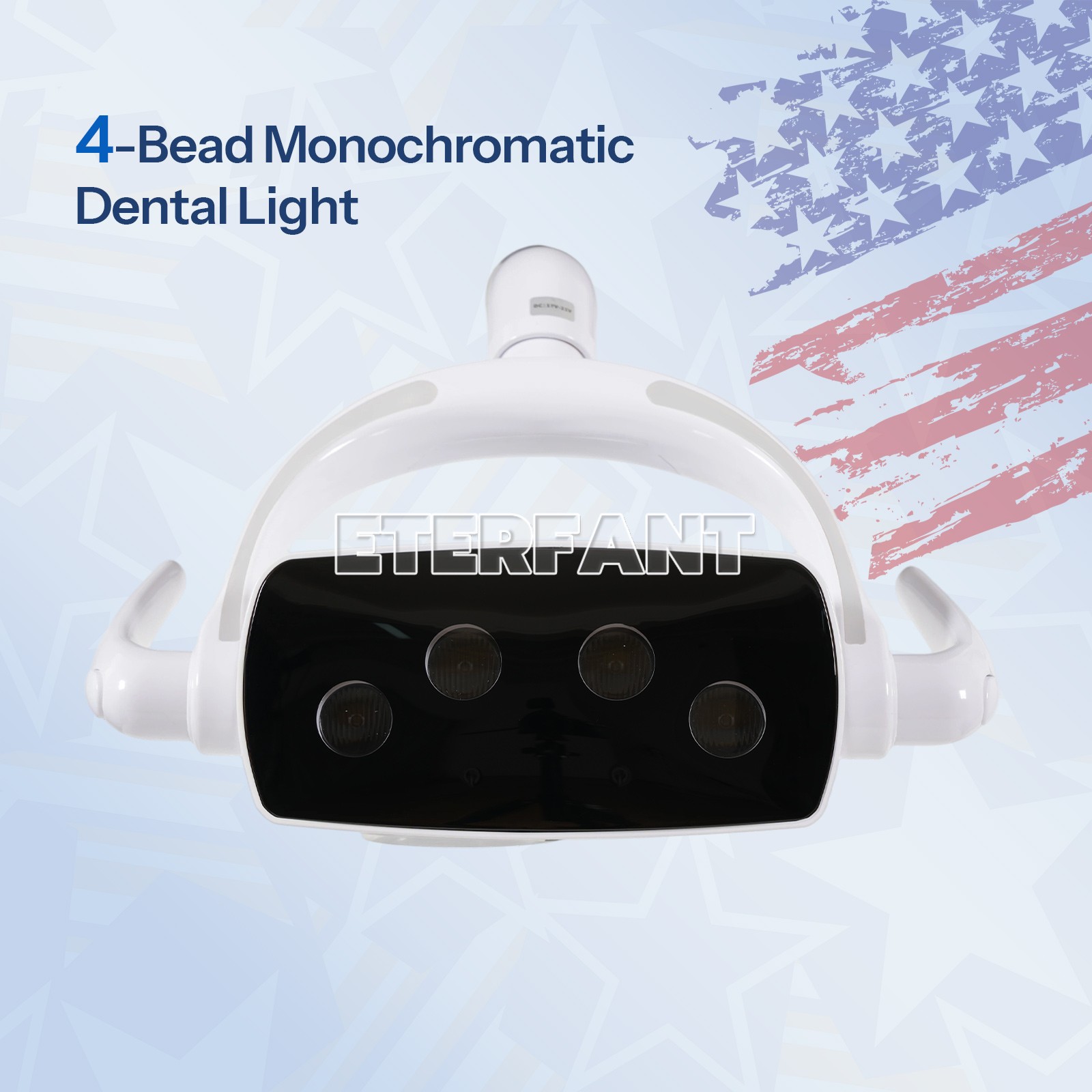Dental 4 LED Shadowless Oral Lamp 6W Light Induction Sensor For Dental Chair