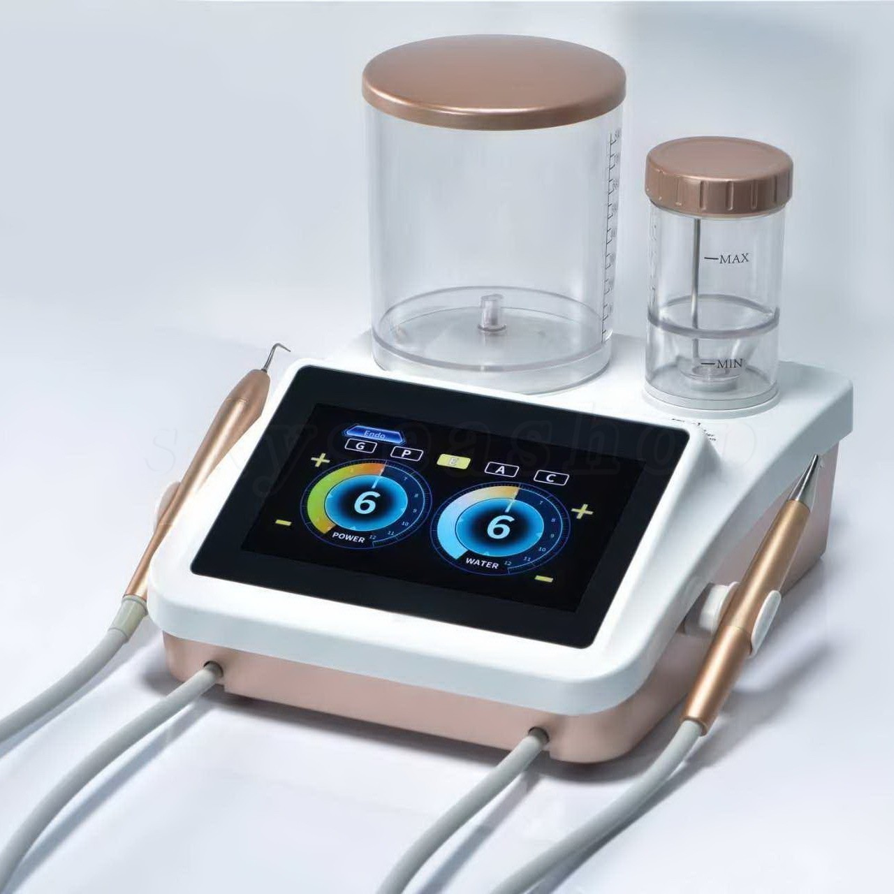 Dental Ultrasonic Scaler Air Polisher 2 in1 Sandblasting Perio Therapy System