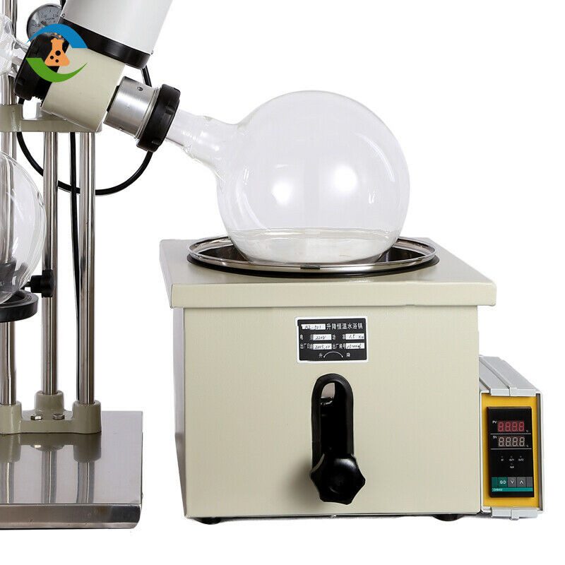 5L Rotary Evaporator Rotovap Manual Lift Digital Controller Extraction Distiller