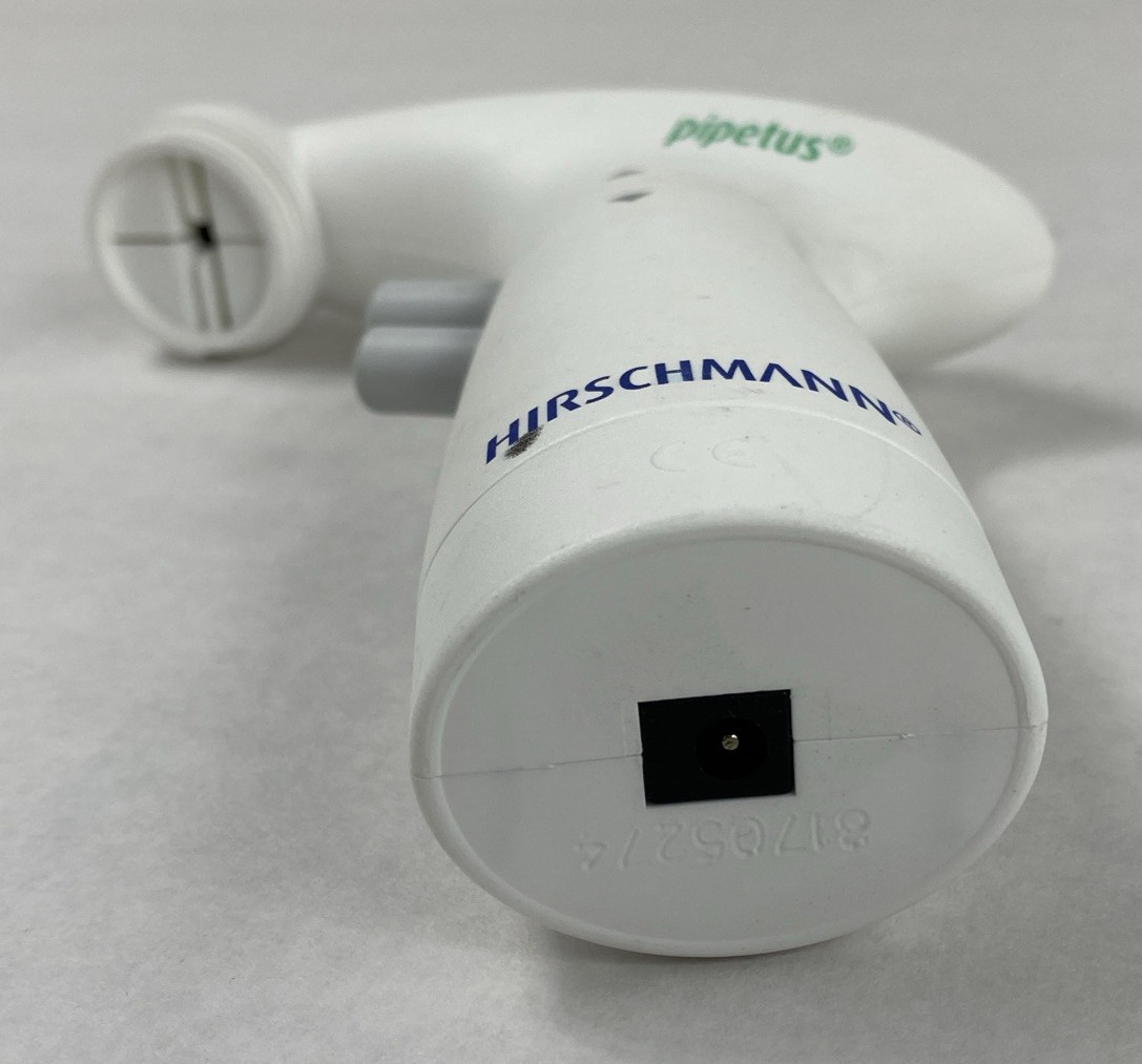 Hirschmann Pipetus Electronic Pipette Missing Head Attachment Untested