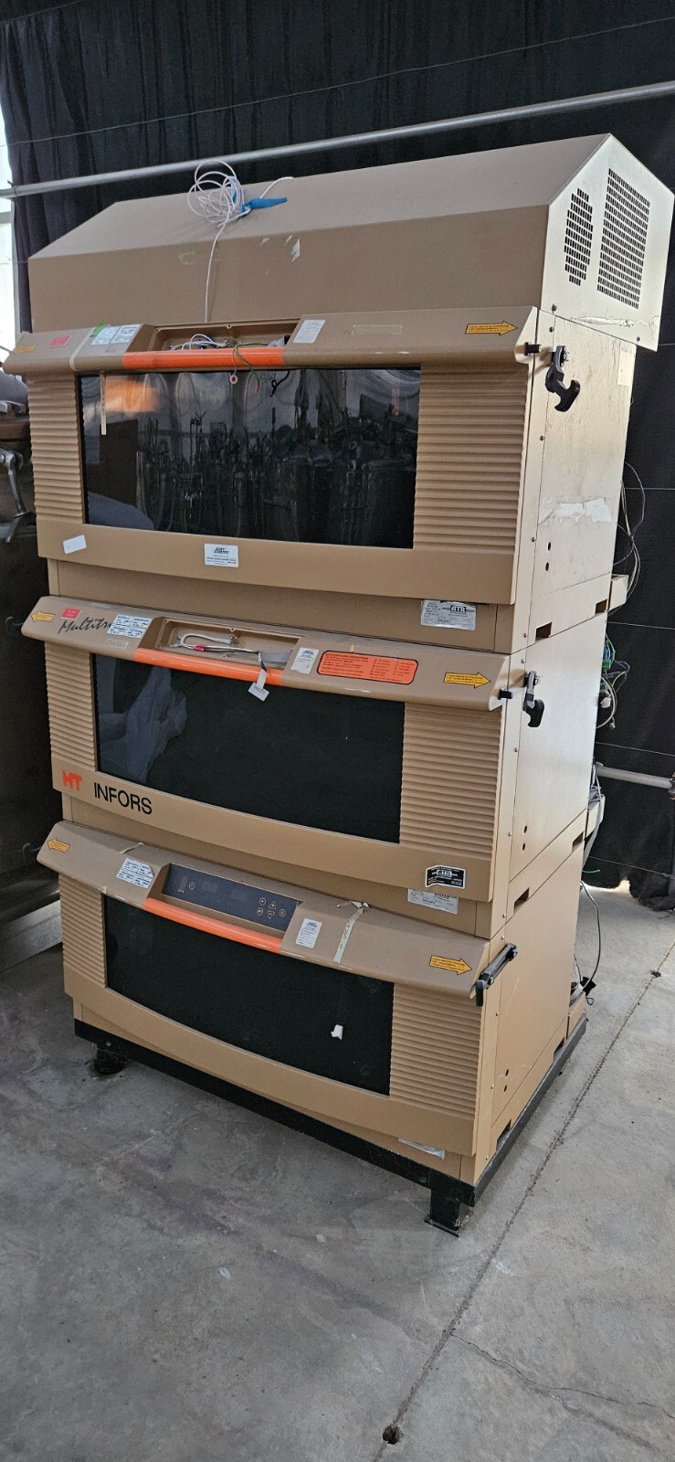 Infors HT Multitron Incubator Shaker Stack of 3 Units