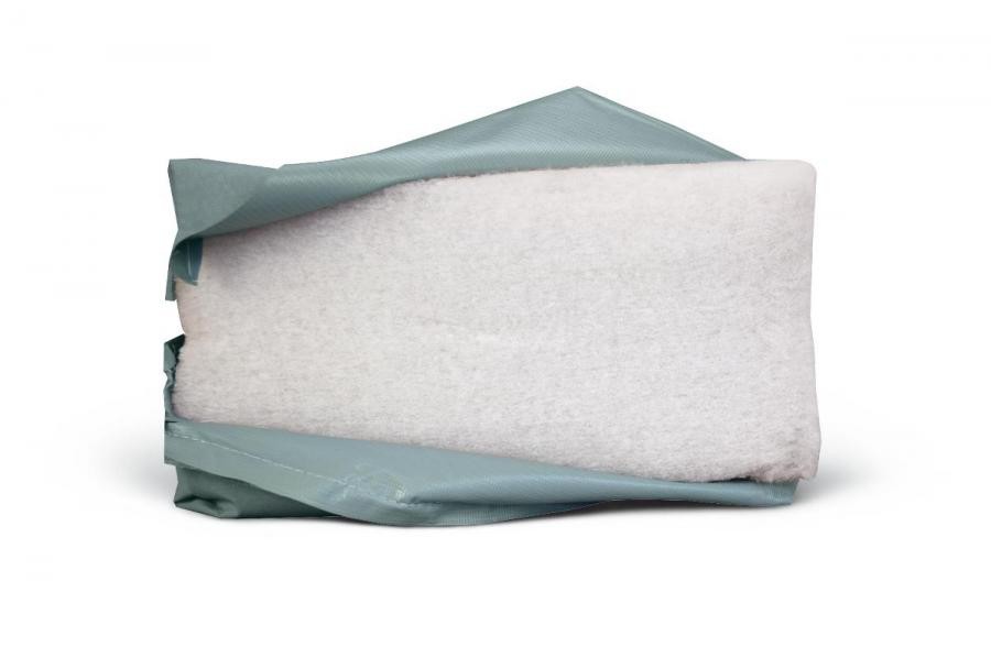 Medline High Performance Fiber Homecare Mattress Misty Green 36x80x6″, 1 Ct