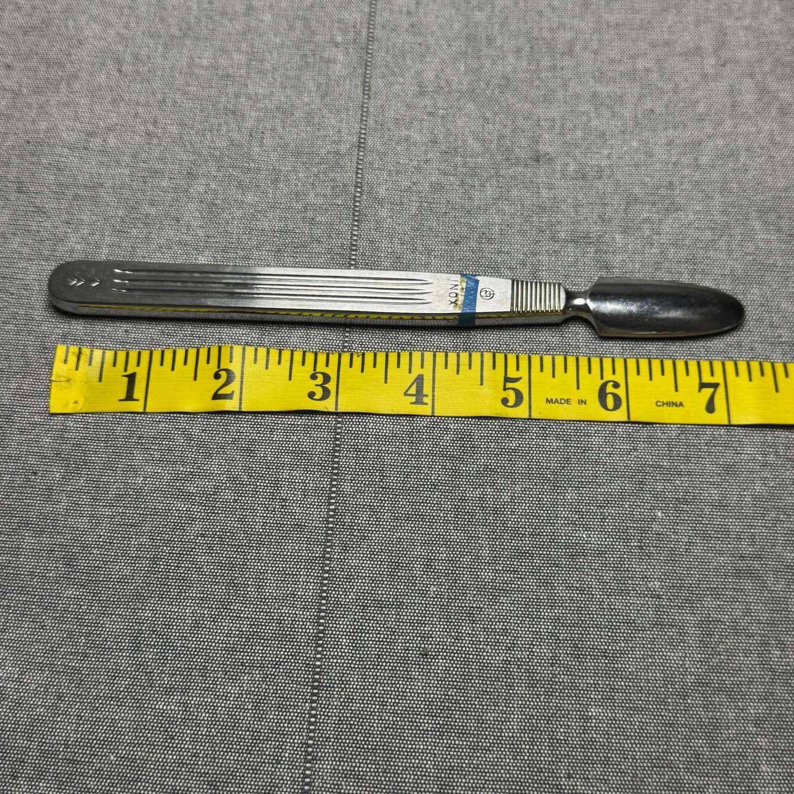 INOX Dental Stainless Double Ended Spatula Burnisher Instrument Switzerland
