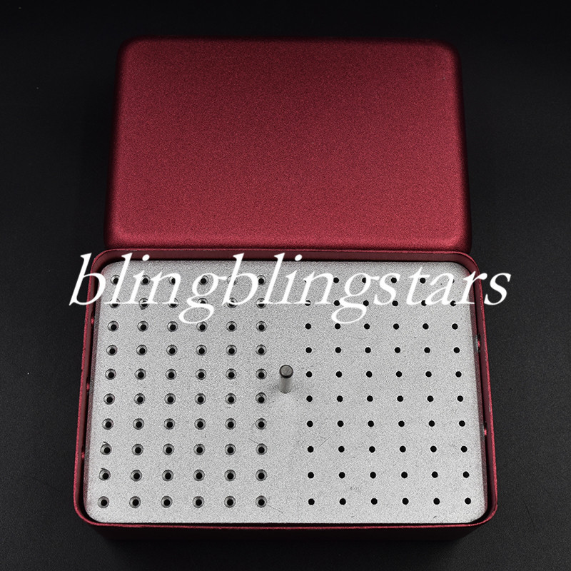 120 Holes Dental Burs Holder Endo Files Stand Disinfection Box Endo Accessories