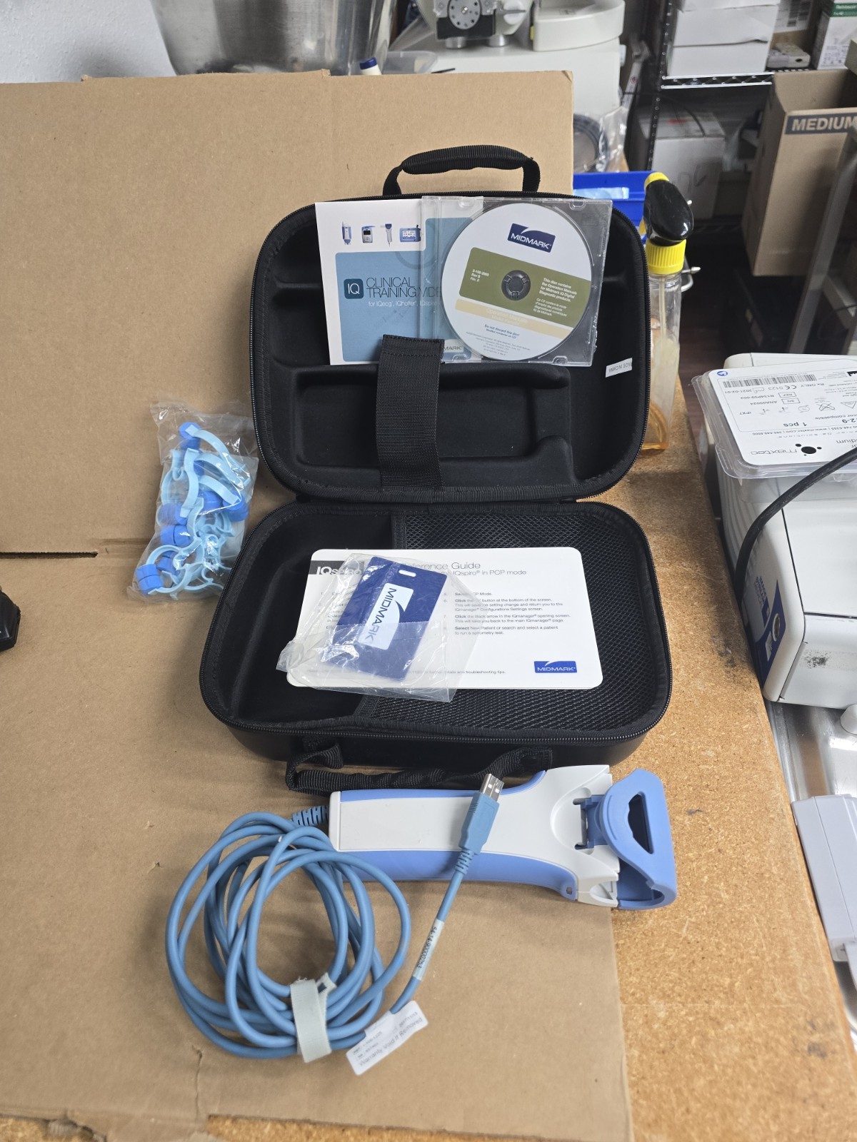 Midmark IQspiro 1-100-1225 Spirometry Unit nice condition as pictured working