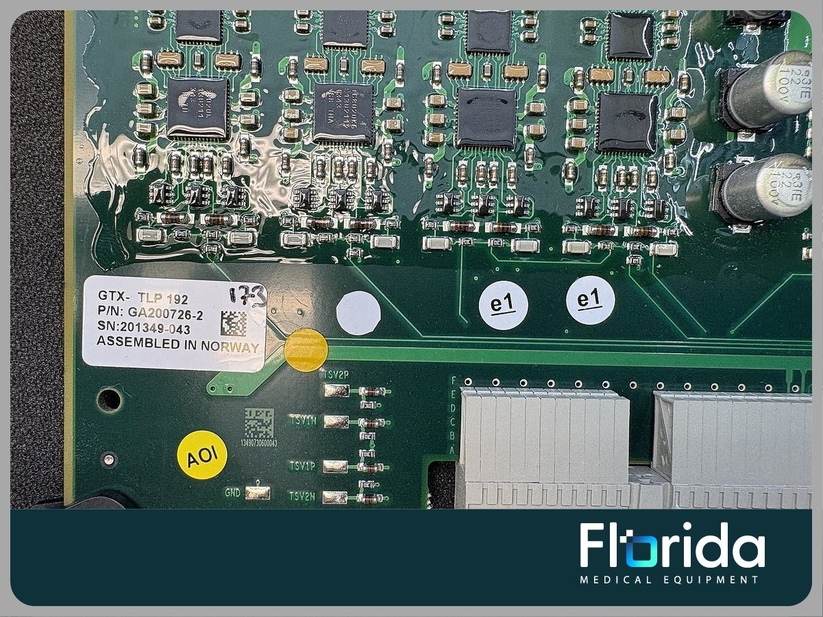GE VIVID E9 ULTRASOUND BOARD GTX – TLP 192 P/N: GA200726 REV2 – 30 DAYS WARRANTY