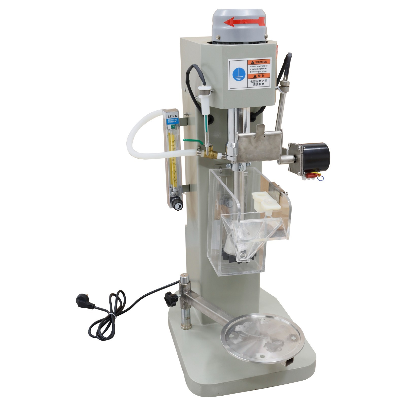 220V 120W Digital Variable Speed & Heated Flotation Cell Lab Single-Tank Flotati
