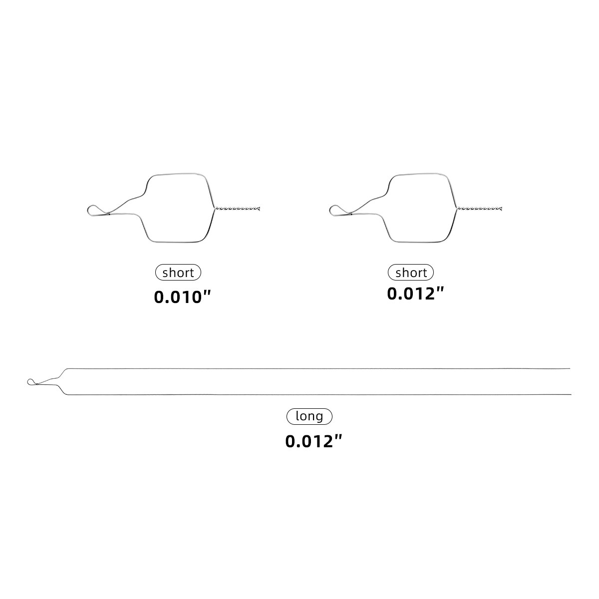 Dental Orthodontic Wire Preformed/Kobayashi Ligature Ties Stainless Steel AZDENT