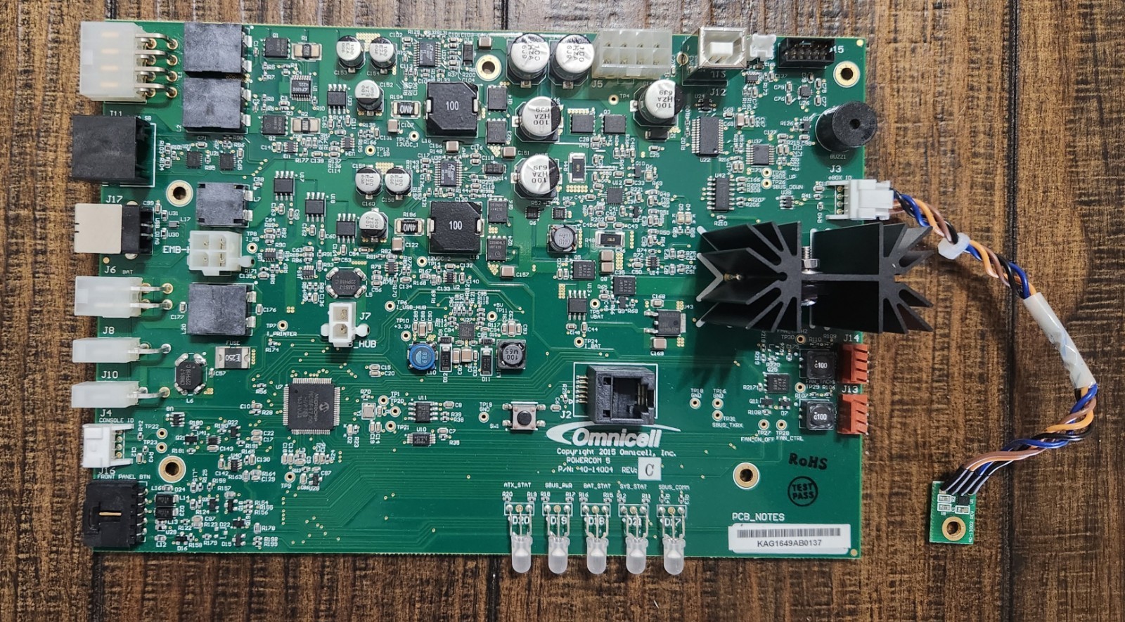 Omnicell POWERCOM 5 Controller PCB 40-14004 | Tested & Working