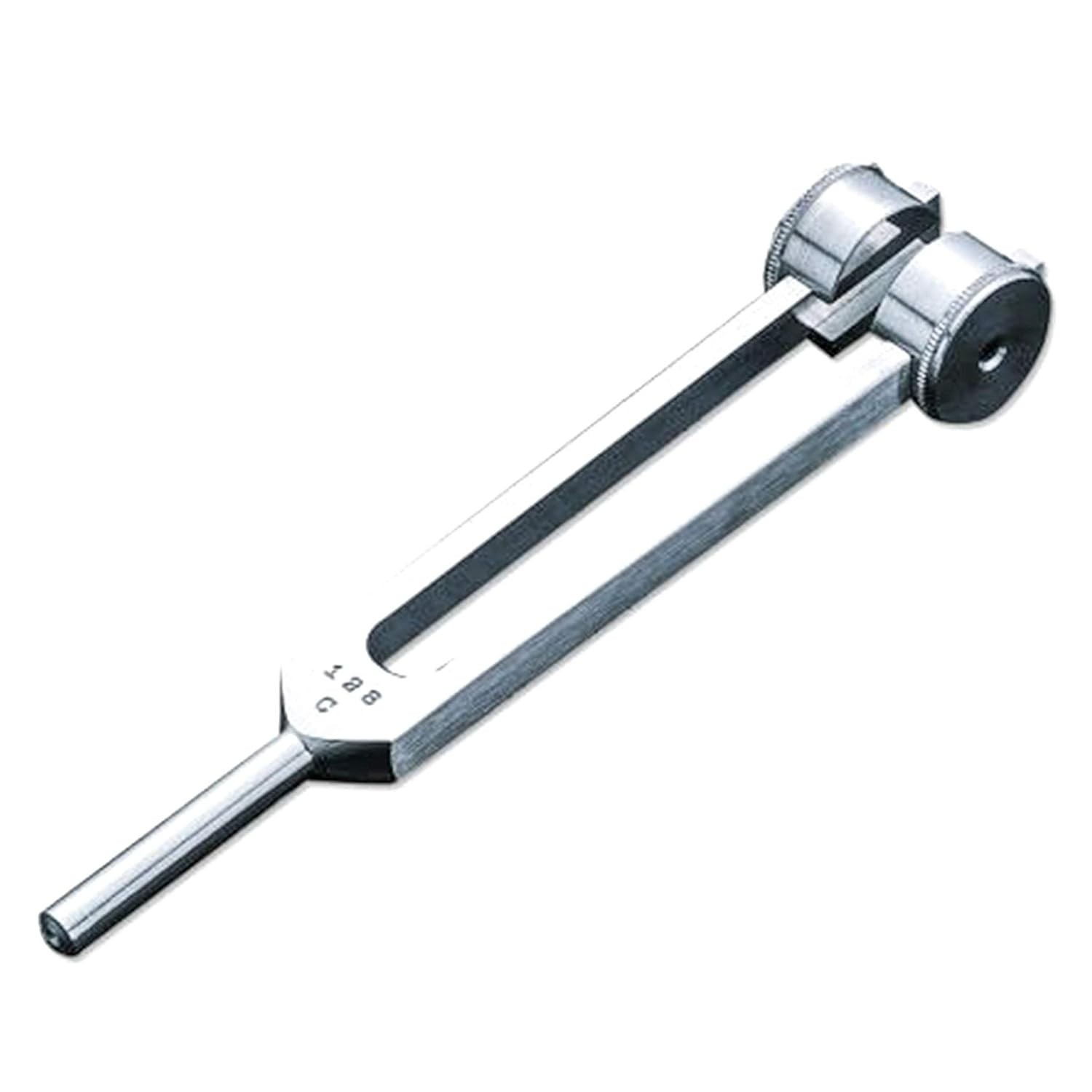 C128 Hz Tuning Fork – Extra Long Handle, Corrosion Resistant & Stress Reducing