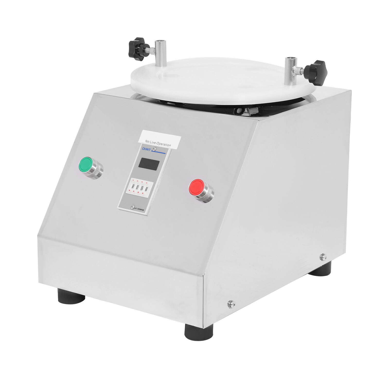 110V Electric Vibrating Sieve Shaker Sifter Machine w/ 200 Mesh Stainless Steel