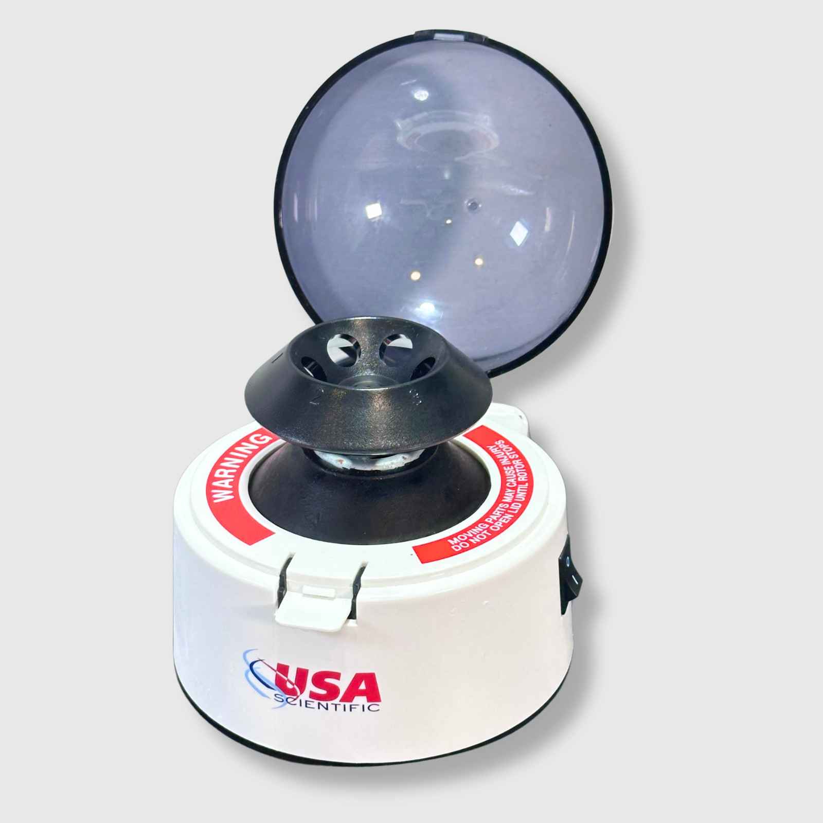 USA Scientific Micro Centrifuge IR 110V AC | 6-Place Rotor | 6,000 RPM