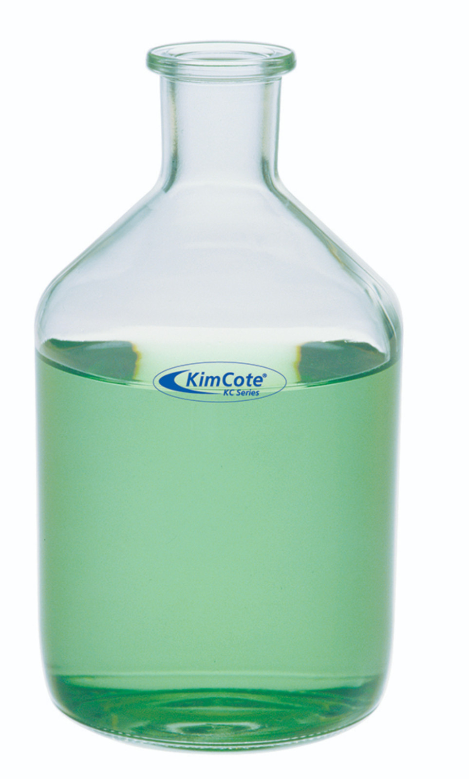 KIMBLE KC15093-10000 10,000mL Narrow Mouth Solution Bottle KimCote Plastic