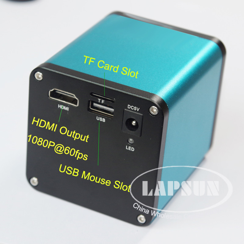 100- 720X Lens 1080P 60FPS HDMI Industrial Digital Microscope Camera Sony IMX290