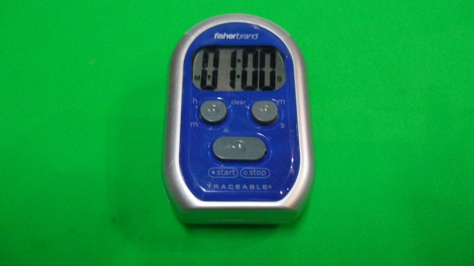 Fisherbrand VWR 5233 Traceable Audible, Vibrating & Flashing Timer clip on