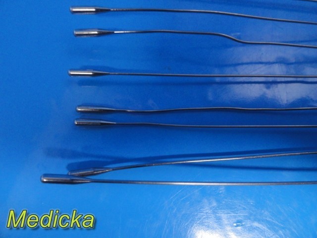 Lot of 14 Codman Garrett Dilators – 1mm / 1.5mm / 2mm / 2.5mm ~ 38481