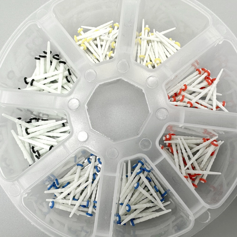 200pcs Dental Quartz Glass Fiber Post Root Canal Pins Straight/Screw Posts