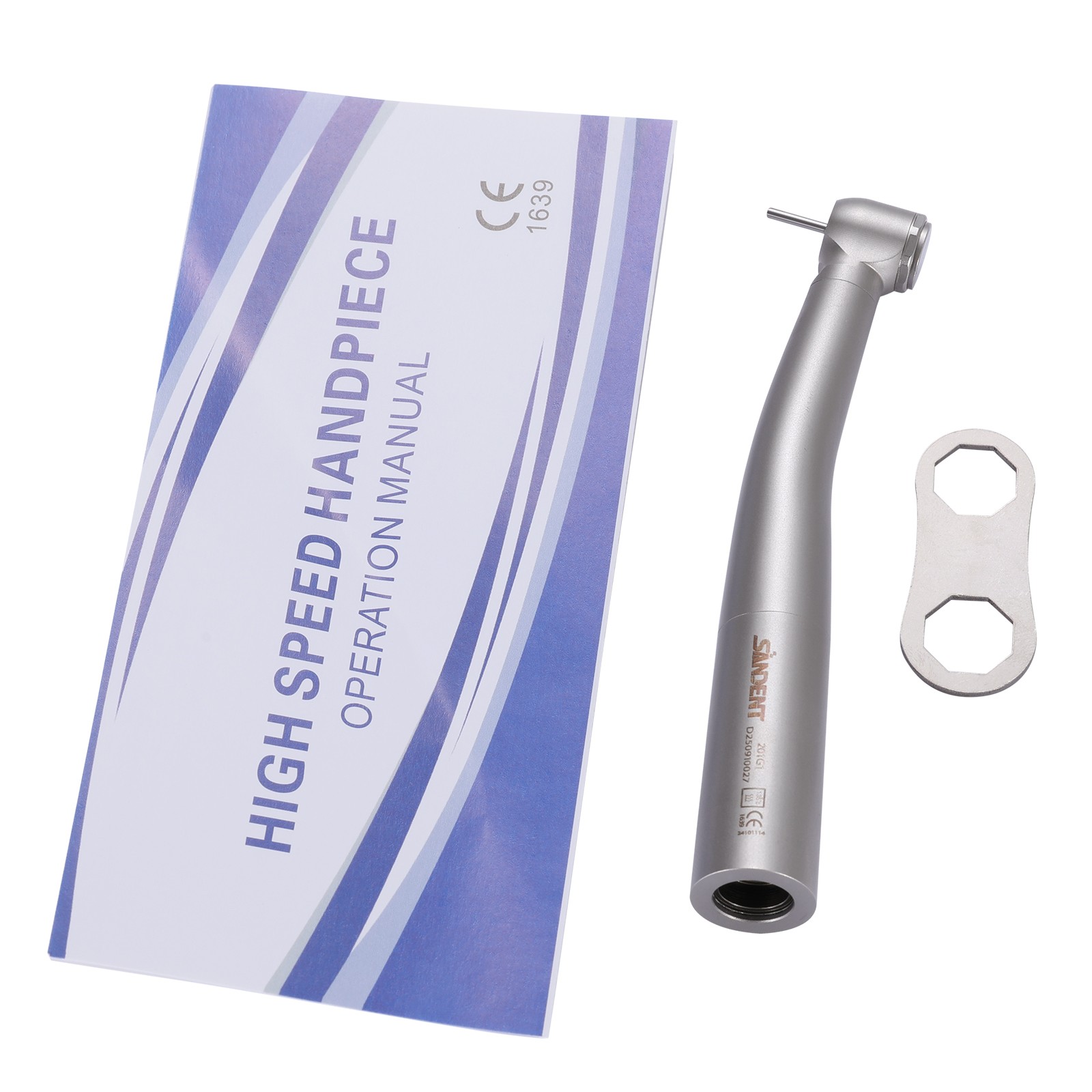 USA High Speed Handpiece Fiber Optic LED 4 way spray 4 air clean head Fit Sirona