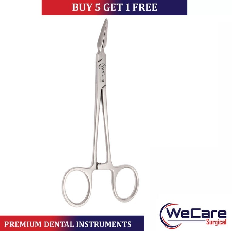STIEGLITZ SPLINTER ROOT TIP FRAGMENT FORCEPS 5.5″ 30° Dental Surgical Instrument